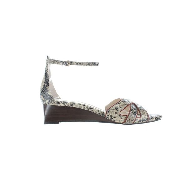 Cole Haan Womens Hana Grand Roccia Snake Print Ankle Strap Heels Size 9 Medium! - Picture 3 of 8